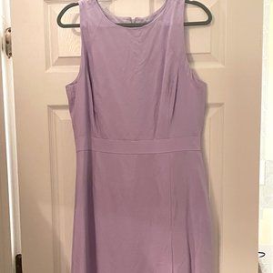 J Crew Purple Tailored Dress-Tall!